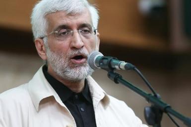 Saeed Jalili, former nuclear negotiator, close to Supreme Leader Ali Khamenei. FILE