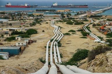 Iran's Jask oil terminal on the Sea of Oman designed to circumvent the Strait of Hormuz. FILE
