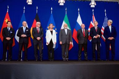 The signatories of the JCPOA, 2015. FILE