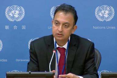 Javaid Rehman, UN Special Rapporteur on Human Rights in Iran. FILE