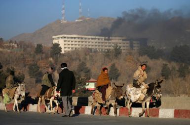 ۱۸ کشته در حمله به هتل اینترکنتیننتال کابل