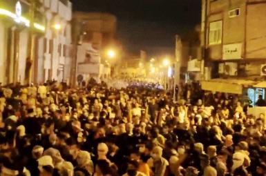Protests in Iran's Khuzestan Province. July 19, 2021