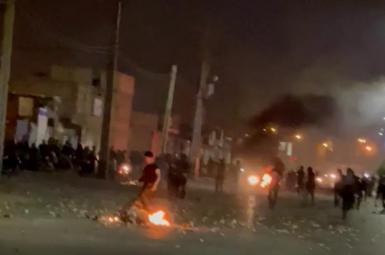 Protests in Khuzestan continued for the sixth consecutive night. July 20, 2021