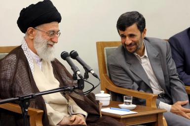 نامه احمدی نژاد به رهبر