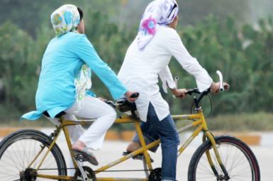 دوچرخه سواری زنان