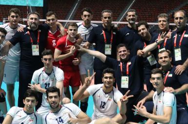 تیم والیبال جوانان ایران