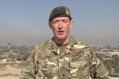 سرلشگر انگلیسی روپرت جونز (Rupert Jones) فرمانده نیروهای ائتلاف در سوریه