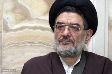 Ali-Akbar Mohtashamipur, Iranian cleric and founder of Hezbollah. FILE