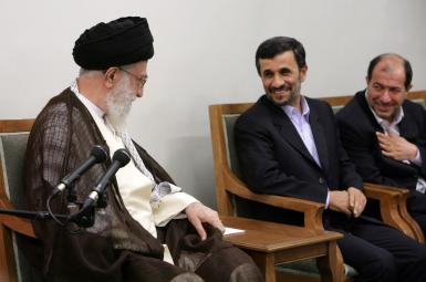 احمدی نژاد و خامنه ای