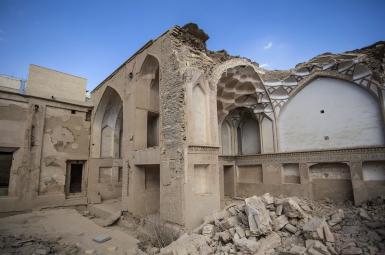 تخریب خانه تاریخی«نائل» اصفهان توسط افراد ناشناس