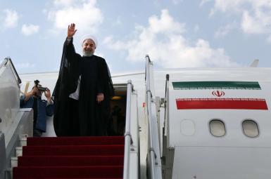 روحانی درحال ترک تهران به مقصد نیویورک