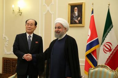 حسن روحانی، رییس جمهوری ایران و مرد شماره ۲ کره‌شمالی