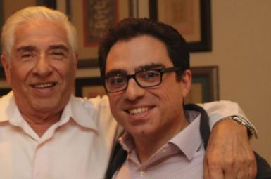Babak and Siamak Namazis before their detention in Iran. FILE photo