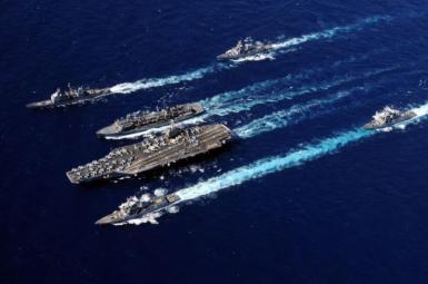 US aircraft carrier Abraham Lincoln. File Photo