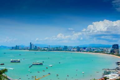 شهر ساحلی پاتایا در تایلند