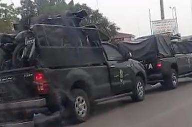 اعزام نیروهای امنیتی کمکی از لرستان برای مقابله با اعتراضات خوزستان