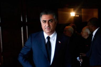 Exiled Prince Reza Pahlavi who lives in the United States. FILE