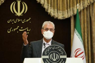 The spokesman of president Hassan Rouhani's administration Ali Rabiei. FILE