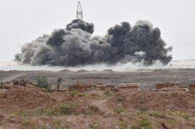 کشته‌شدن ۲۰۰ نفر از نیروهای داعش در حمله‌ی جنگنده‌های روسیه