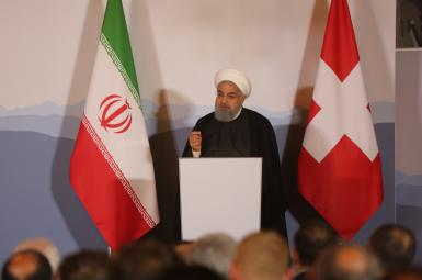 حسن روحانی، رییس جمهوری اسلامی ایران در سوییس