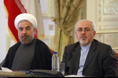 President Hassan Rouhani and Foreign Minister Javad Zarif. FILE