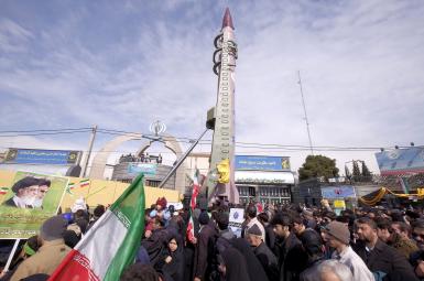 نمایش موشک در ایران