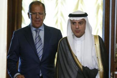 سرگئی لاوروف، وزیر امور خارجه‌ی روسیه و عادل الجبیر