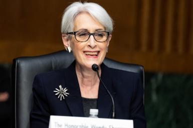 Wendy Sherman during her Senate hearing for Deputy Secretary of State. March 3, 2021