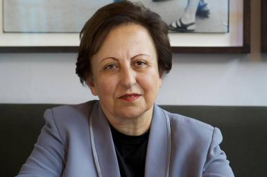 شیرین عبادی برنده جایزه نوبل صلح و فعال حقوق بشری ایرانی