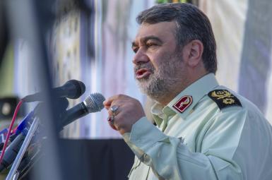 حسین اشتری، فرمانده نیروی انتظامی 