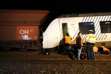 تصادف دو قطار در آلمان