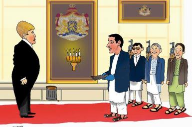 کاریکاتور طنز، بلای جان سیاست‌مداران افغان