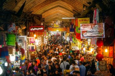 Tehran's Grand Bazaar- File photo