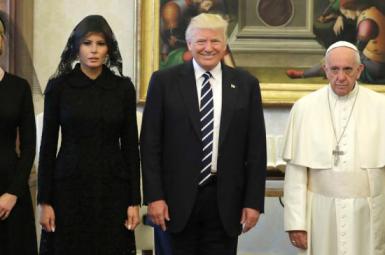ملاقات دونالد ترامپ با پاپ فرانسیس