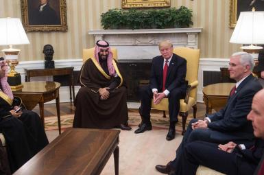  دیدار دونالد ترامپ با مقامات عربستان