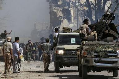 درگیری شدید در بنغازی لیبی