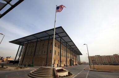 The US Embassy in Baghdad, Iraq. File photo