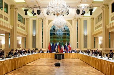 The joint commission of the JCPOA meeting in Vienna. April 6, 2021