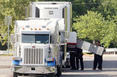 مرگ 10 مهاجر غیرقانونی در تگزاس از خفگی در داخل کامیون