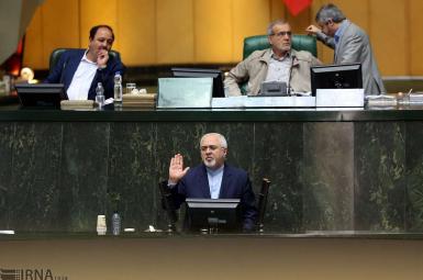 محمدجواد ظریف در جلسه سؤال نمایندگان مجلس