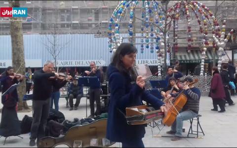 موسیقی خیابانی در پاریس