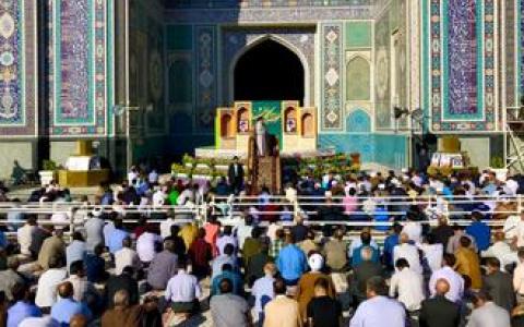 نماز عید فطر در مشهد