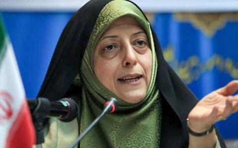 Maasumeh Ebtekar, President Hassan Rouhani's aide in women's affairs. File