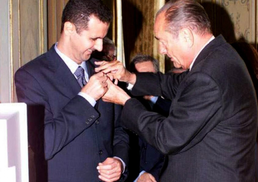 فرانسه نشان افتخار «لژیون دونور» اسد را پس می‌گیرد