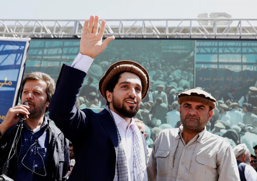  Ahmad Massoud, son of the slain hero of the anti-Soviet resistance Ahmad Shah Massoud. FILE PHOTO