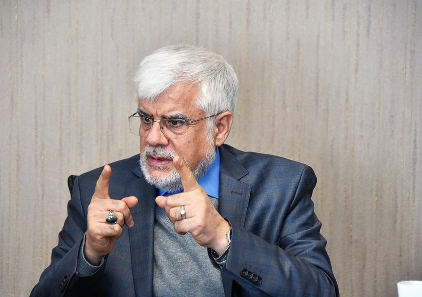 Mohammad-Reza Aref, a reformist politician in Iran. FILE