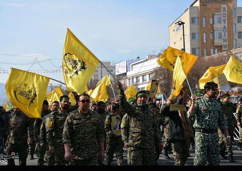 Members of the Afghan Fatemiyoun brigades organized by Iran. FILE PHTO