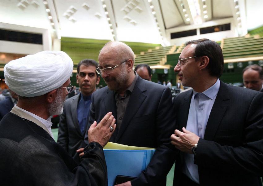 Mohammad-Bagher Ghalibaf Speaker of Iran's parliament. File Photo