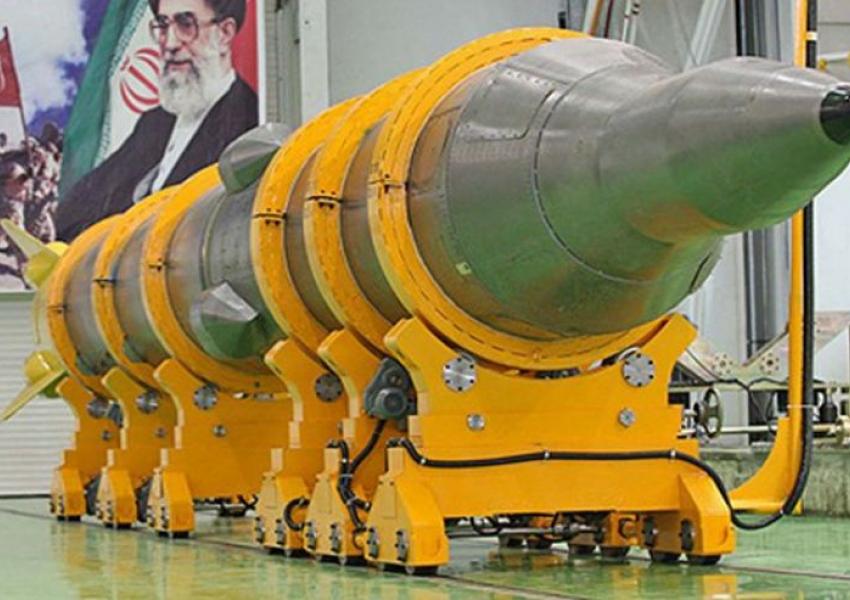 A n Iranian ballistic missile. FILE