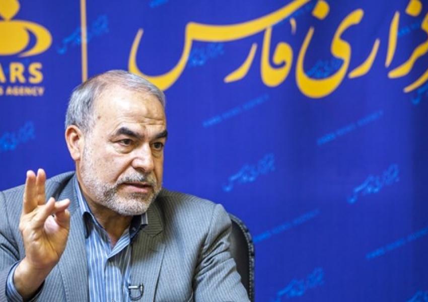 Yadollah Javan of the IRGC during an interview with Fars. April 2, 2021